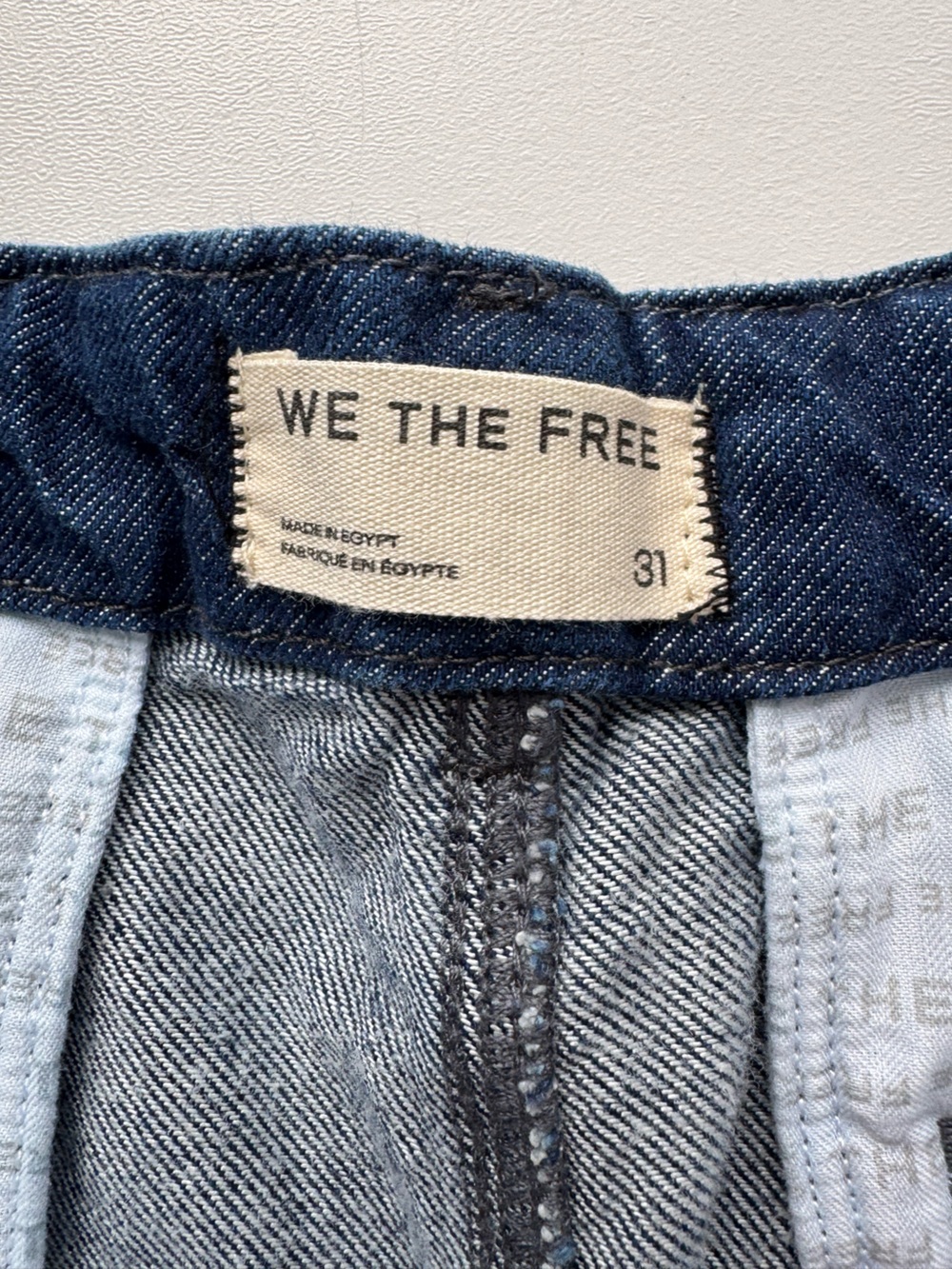 Free People We the Free CRVY New Spin Trouser Jeans | 31 NWT - Picture 8 of 11